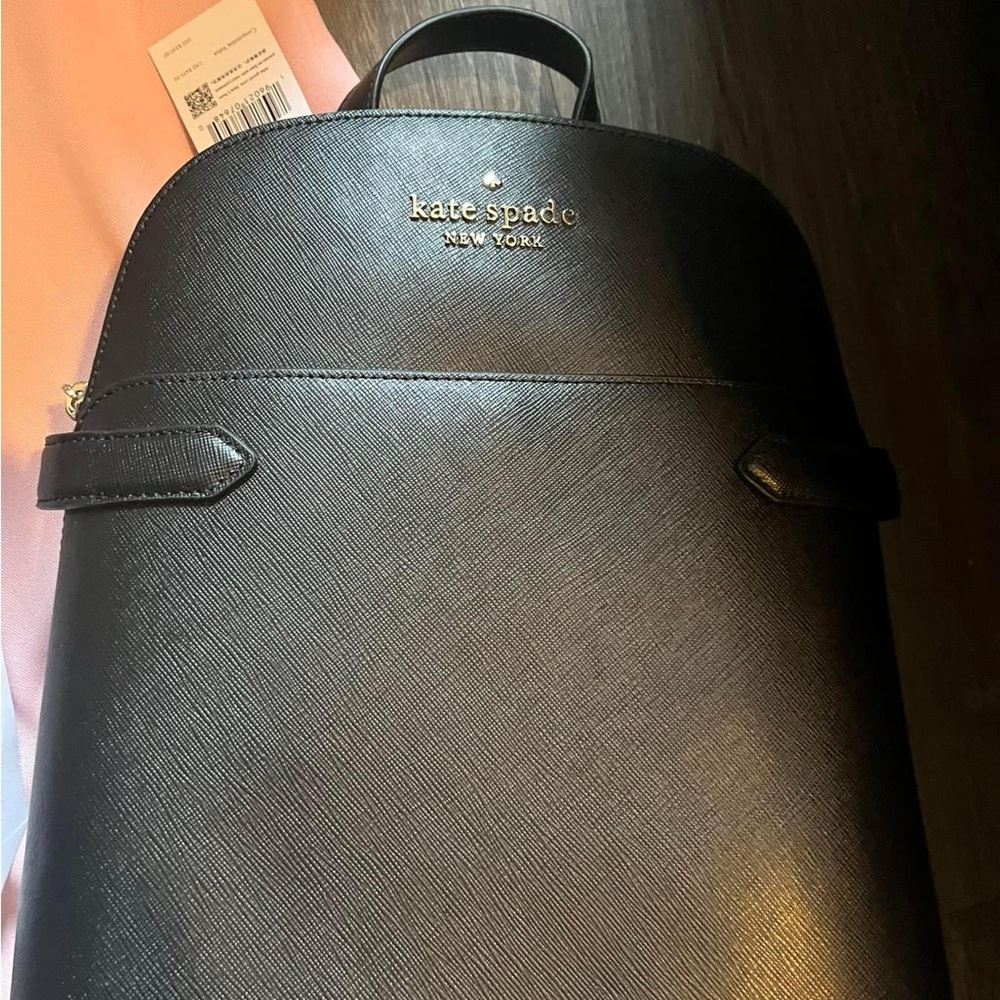 Brand new black Kate Spade Backpack with tags attached
